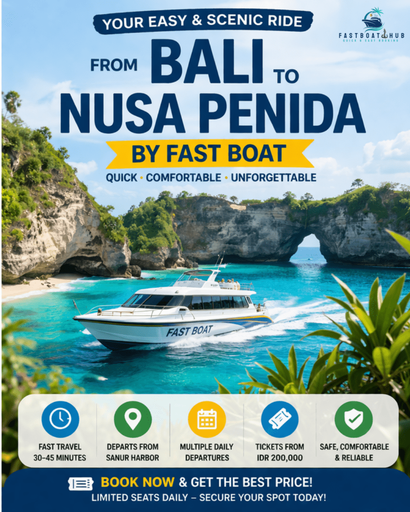 Fast Boat Bali to Nusa Penida