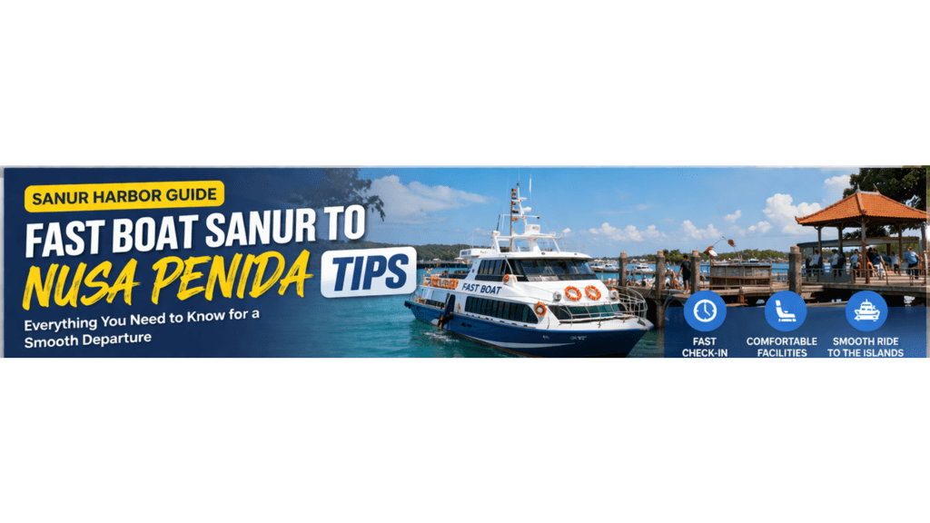 fast boat Sanur to Nusa Penida