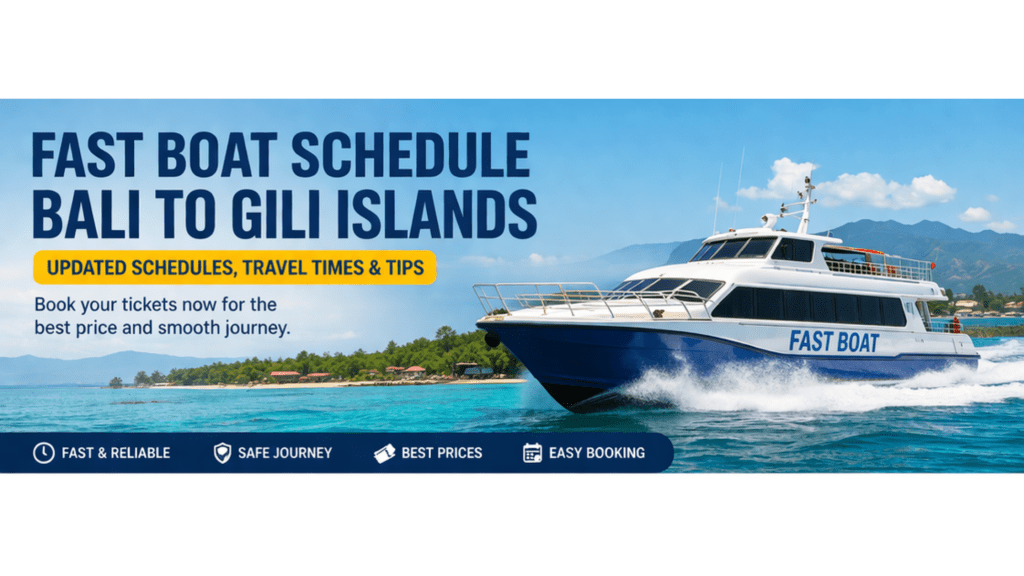 fast boat Bali to Gili Islands