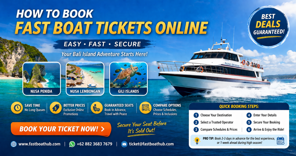 How to book fast boat ticket